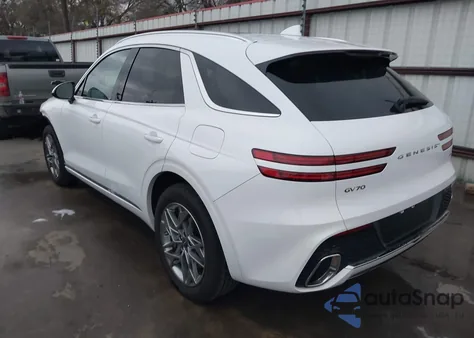 2025 Genesis Gv70 2.5T Awd из США, поврежденный, VIN 5NMMADTB5SH026261